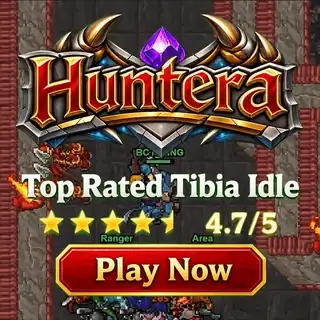 Huntera — Top Rated Tibia Idle